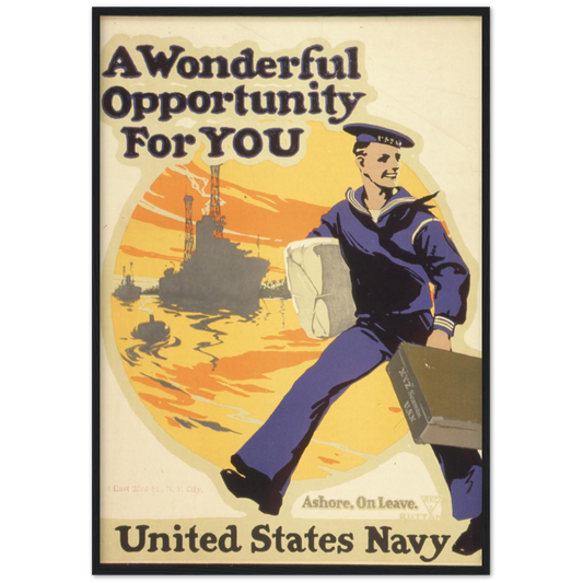 United States Navy Recruitment Poster